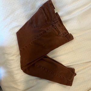 Banana Republic Traveler moleskin pants athletic tapered fit 36x32